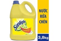 Nước rửa chén Sunlight Chanh 100 can 3,8kg