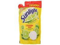 Nước rửa chén Sunlight Chanh 100 chiết xuất chanh tươi túi 750g
