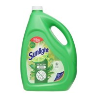 Nước rửa chén Sunlight Extra trà xanh khử 5 mùi tanh can 3.48 lít