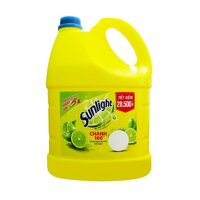 Nước rửa chén Sunlight hương Chanh (Can 3.8kg)