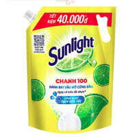 Nước Rửa Chén Sunlight Hương Chanh Túi 3.5Kg