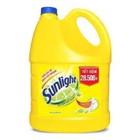 Nước rửa chén Sunlight hương Chanh can 3.8kg