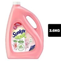 Nước Rửa Chén Sunlight Mềm Dịu Hương Bưởi Tây & Hoa Anh Đào 3.6kg