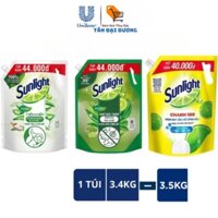 Nước rửa chén Sunlight thiên nhiên túi nắp vặn 3.5kg