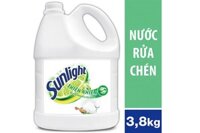 Nước rửa chén Sunlight Thiên nhiên can 3,8kg