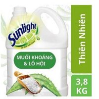 Nước Rửa Chén Sunlight Thiên Nhiên Can 3,8kg