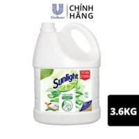 Nước rửa chén Sunlight Thiên Nhiên chai 3.6kg (MỚI)