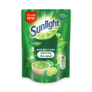 Nước Rửa Chén Sunlight Trà Xanh Dạng Túi 750ml