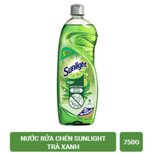 Nước Rửa Chén Sunlight Trà Xanh Dạng Chai 750ml