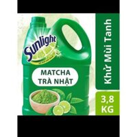 Nước rửa chén sunlight trà xanh 3.5 lít ( mẫu mới)