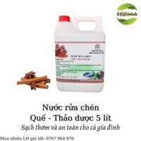 Nước rửa chén thảo dược 5 lít