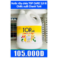Nước Rửa Chén TOP Care chiết xuất Chanh Tươi 3,8kg - HÀNG TIÊU DÙNG VIỆT - CHẤT LƯỢNG NGOẠI