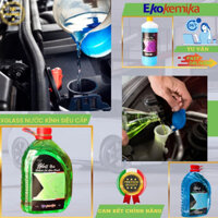 Nước Rửa Kính Ôtô Chính Hãng Ekokemika Đánh Sạch Dầu Mỡ, Xác Động Vật Trên Kính Xe ( Tặng 2 móc treo đồ)