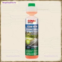 Nước rửa kính Sonax Clear View 1:100 chai 250ml đậm đặc