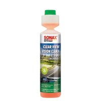 Nước Rửa Kính SONAX Clear View 1:100 Concentrate 371141 250ml -  Làm Trong Kính Lái Khi Mưa