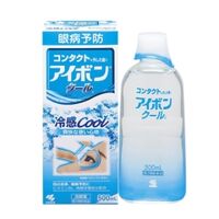 Nước rửa mắt Kobayashi Eyebon W Vitamin xanh mát lạnh kích ứng mắt do bụi bẩn, ngứa 500ml - Nhật