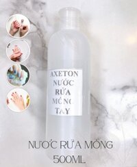 Nước rửa móng tay axeton 500ml 0693
