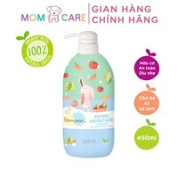 Nước rửa rau củ quả Organic cho bé Lamoon - Bình 400ml