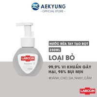 Nước rửa tay cho da nhạy cảm LABCCiN V3 Sensitive Foaming hương thảo mộc, tăng cường độ ẩm (Chai 250ml - Túi 200ml)