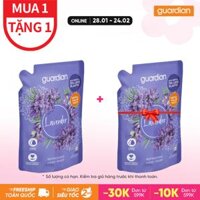 NƯỚC RỬA TAY DẠNG GEL HƯƠNG HOA OẢI HƯƠNG TƯƠI MÁT GUARDIAN LAVENDER REFRESHING  HAND WASH TÚI REFILL 450 ML