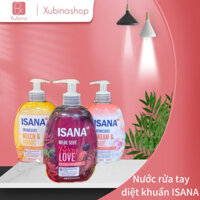 Nước rửa tay diệt khuẩn ISANA chai 500ml