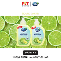 Nước rửa tay Dr. Clean 1l và 500ml hương thơm thiên nhiên