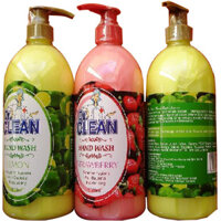 Nước Rửa Tay Dr.Clean Hương Dâu Chanh Táo 1000ml