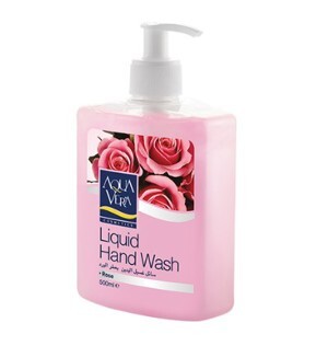 Nước rửa tay dưỡng chất hoa hồng AQUAVERA 500ml