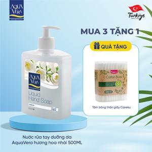 Nước rửa tay dưỡng chất hoa nhài AQUAVERA - 500ml
