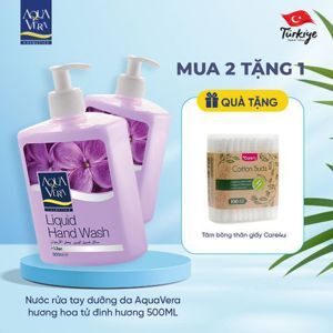 Nước rửa tay dưỡng chất Hoa Tử Đinh Hương - AQUAVERA 500ml