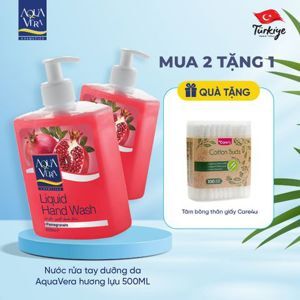 Nước rửa tay dưỡng chất Lựu AQUAVERA 500ml