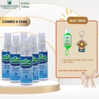 Nước rửa tay kháng khuẩn vượt trội an toàn cho da Green Cross 70ml Dạng Xịt