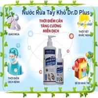 Nước rửa tay khô Dr.D Plus