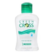 Nước rửa tay khô Green Cross kháng khuẩn chai 100 ml hương trà xanh