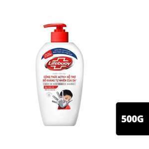 Nước rửa tay Lifebuoy bảo vệ vượt trội dạng chai 500g