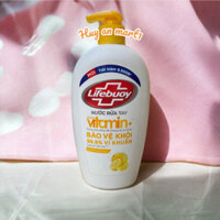 Nước rửa tay lifebuoy bảo vệ khỏi vi khuẩn 450g các màu