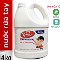 Nước rửa tay LIFEBUOY can 4kg bảo vệ vượt trội