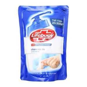 Nước rửa tay Lifebuoy chăm sóc da - túi 450g