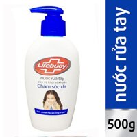 Nước rửa tay Lifebuoy chăm sóc da chai 493ml