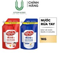Nước rửa tay lifebuoy túi 1kg an toàn bảo vệ gia đình