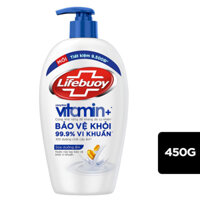 Nước rửa tay Lifebuoy Vitamin chai 450g