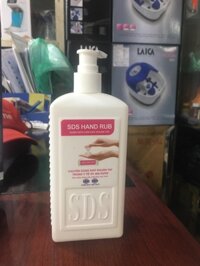 Nước rửa tay sát khuẩn SDS Hand Rub chai 500ml, 1Lít