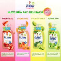 Nước rửa tay sinh học Dr Clean 500ml giúp ngăn ngừa vi khuẩn duy trì độ ẩm cho làn da mềm mại