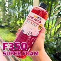 Nước Rửa Xe Bọt Tuyết CAO CẤP F350 (1 Lít) - Dung Dịch Rửa Xe Ô Tô, Xe Máy Chuyên Dụng
