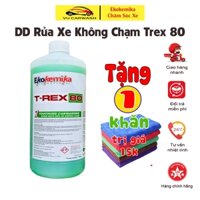 Nước Rửa Xe Không Chạm, Dung Dịch Rửa Xe Ô tô, Xe Máy, Ekokemika Trex 80 - 1L(chính hãng)