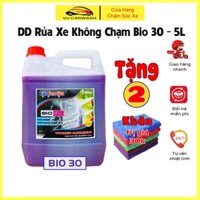 Nước Rửa Xe Không Chạm, Dung Dịch Rửa Xe Ô Tô, Xe Máy EKOKEMIKA Bio 30 - 5L(tặng 2 khăn lau đa năng)
