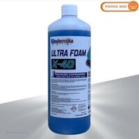 Nước rửa xe không chạm Ultra Foam X-40 Ekokemika (rửa xe ô tô con, xe khách, ôtô tải)