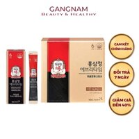 Nước sâm Hàn Quốc dạng gói pha sẵn Extract Everytime Original chiết xuất tinh chất hồng sâm hộp 30 gói x 10ml