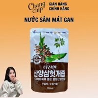 Nước sâm mát gan hàn quốc - nước uống hovenia thải độc gan,giải rượu, hiệu quả cực tốt với người bị viêm gan, xơ gan