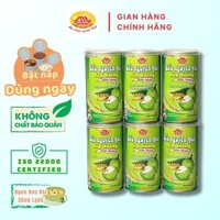 Nước sấu nguyên quả Minh Trung lốc 6 lon - SAUNGUYENQUA 6